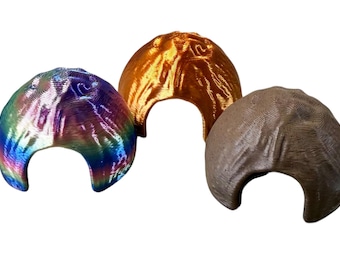 Coconut Cave Dome Hide Tarantula, Spider, Reptile, Gecko, Frog, Terrarium, Many Colors, U Choose Size Quantity 1