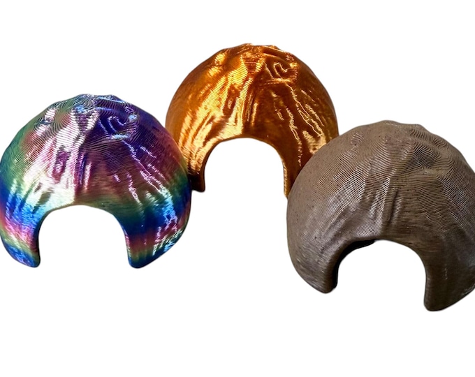 Coconut Cave Dome Hide Tarantula, Spider, Reptile, Gecko, Frog, Terrarium, Many Colors, U Choose Size Quantity 1