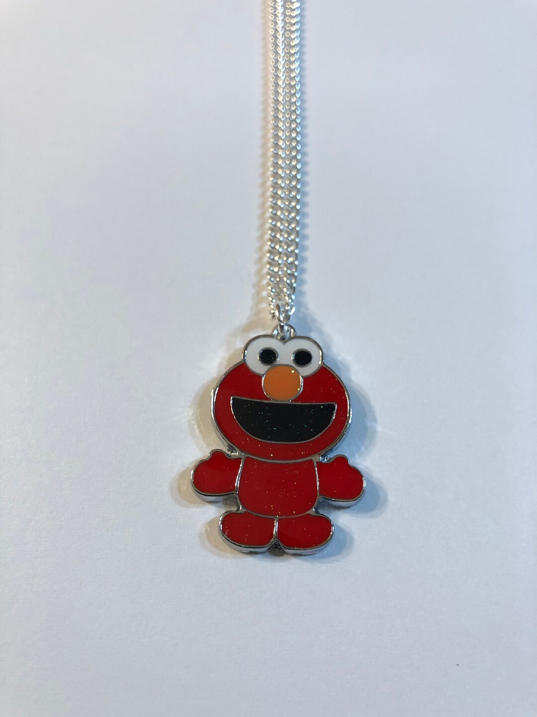 Red Elmo Necklace And/or Earrings Gift Boxed With Ornate Organza Gift ...