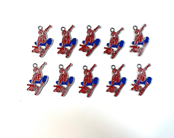 New 30 Pieces CHarms-15 Spiderman, 15 Minnie, Free Ship USA