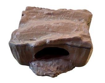 Rock Cave 2 Piece Hide Tarantula, Spider, Reptile, Gecko, Frog, Terrarium, U Choose Size and Color