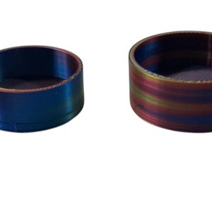 Jumping Spider Mealworm Feed or Cotton Bowl Many Colors 1&quot;, 1.2&quot; or 1.5&quot;