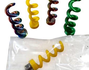 Magnetic Jumping Spider Corkscrew Play Decor Choose Color and Size