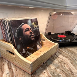 Vinyl Elegant LP Record Storage Bin