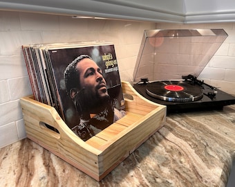 Vinyl Elegant LP Record Storage Bin