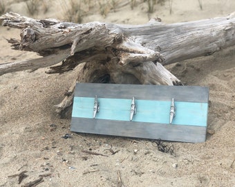 Nautical Towel Boat Cleat Rack, Rack, Coat Rack, Pool Towel Rack, Wall hook for coats, Cleats