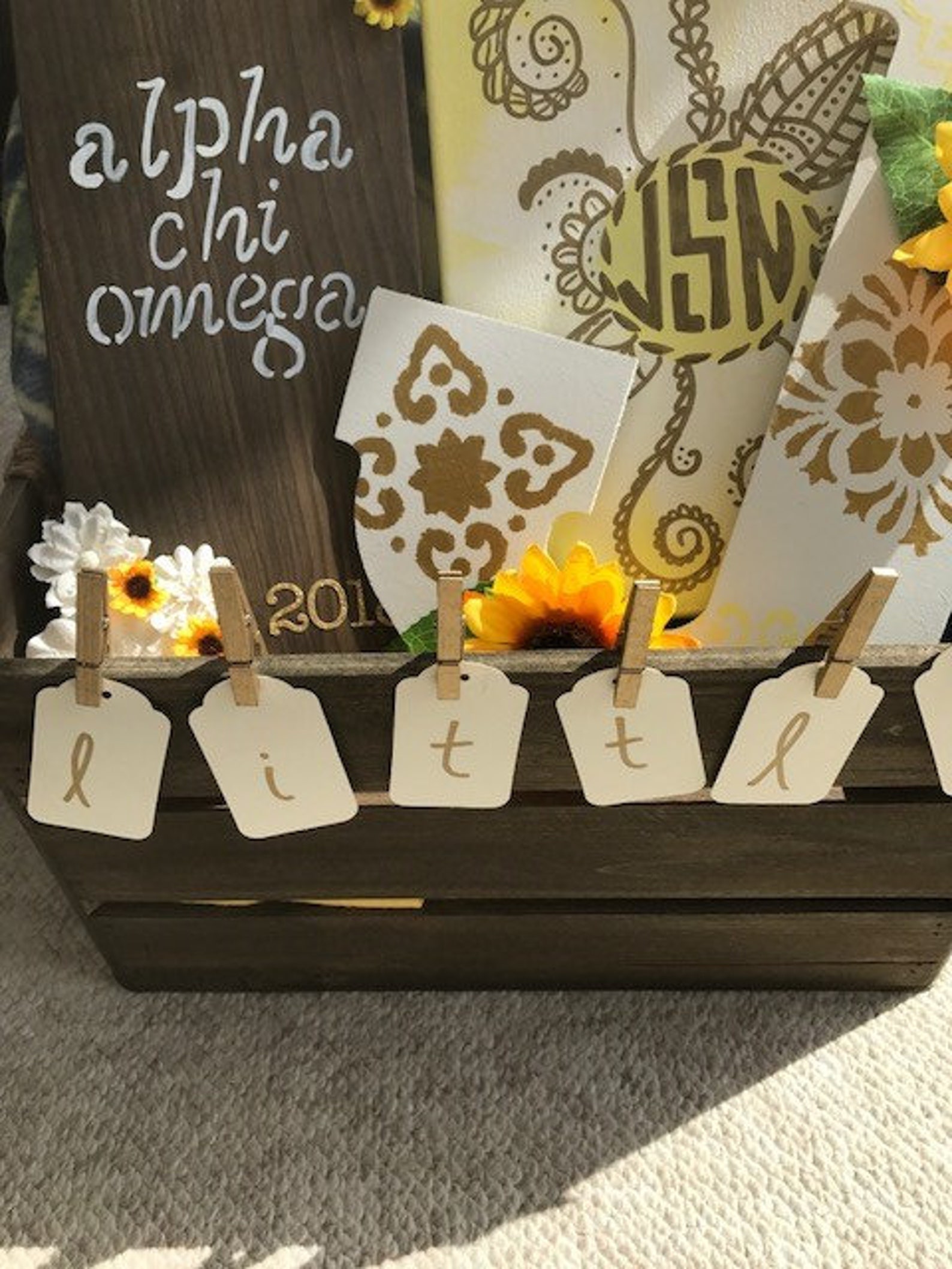 Custom Big/Little Baskets Etsy