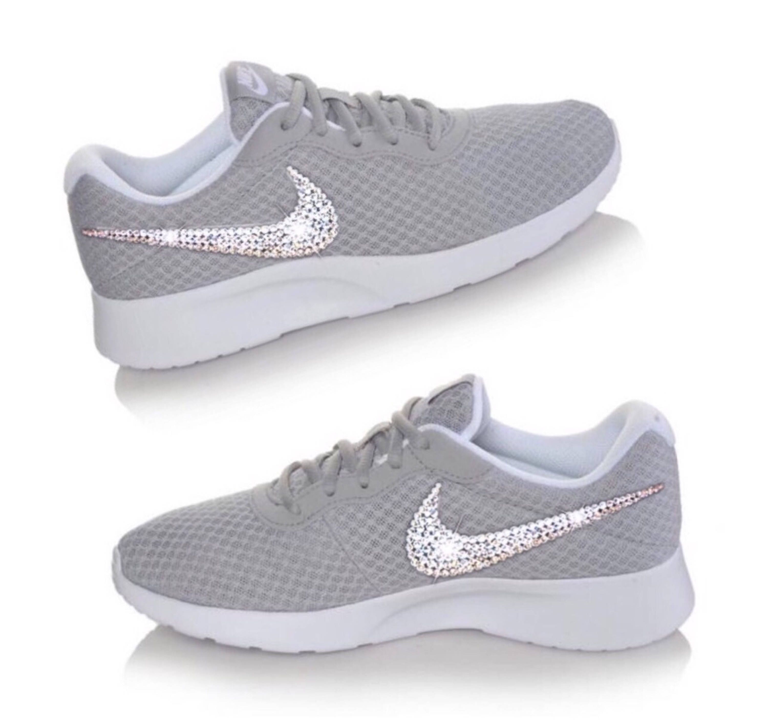 nike sneakers with diamonds