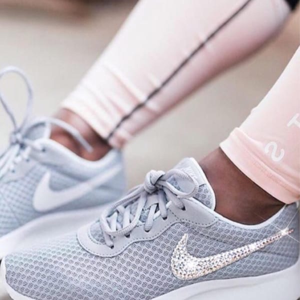 womens nike shoes with diamonds