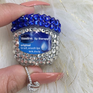Custom Swarovski Vaseline Petroleum Jelly Original Bling Vaseline