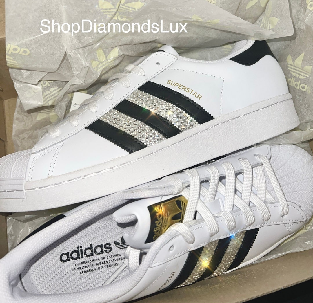 adidas gazelle silver green womens Adidas Superstar Tip Swarovski