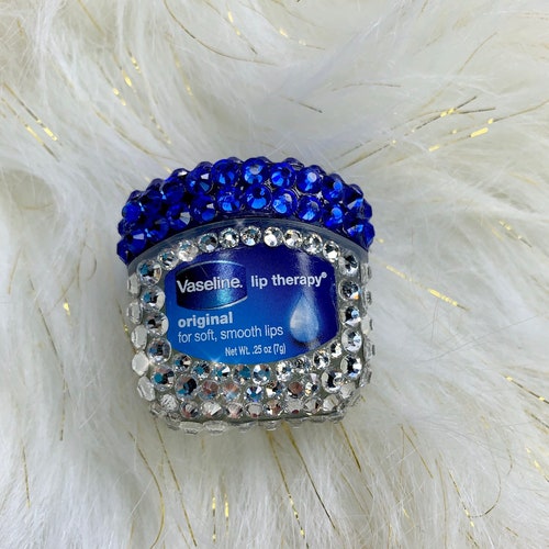 Custom cheapest Swarovski Vaseline Petroleum Jelly Original Bling Vaseline