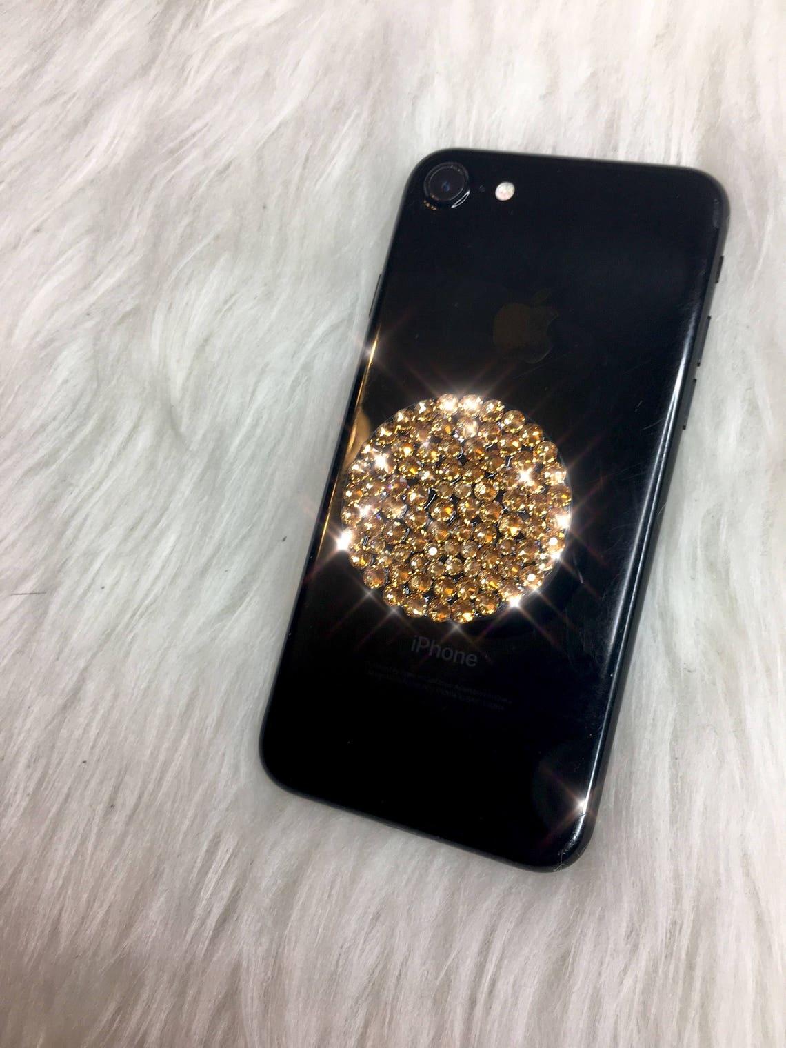 Gold Swarovski Crystal Bling Popsocket - Etsy