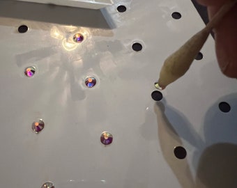 Rhinestone Application Template