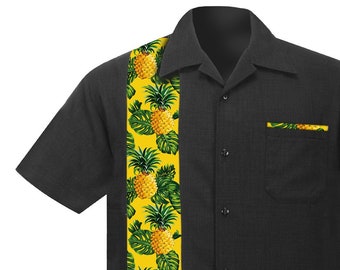 Camisa De Campamento De Algodón Y Lino De Corte Clásico Para Hombre
