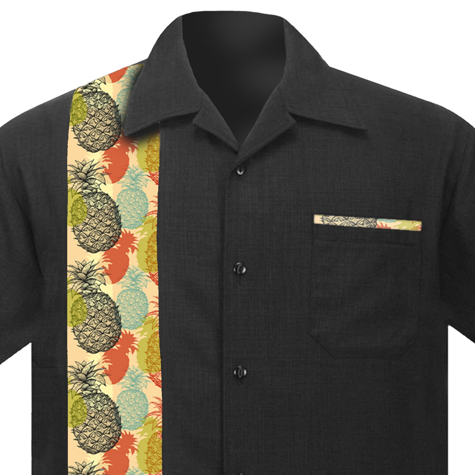 Hawaiian Bowling Shirt Rockabilly Shirt 