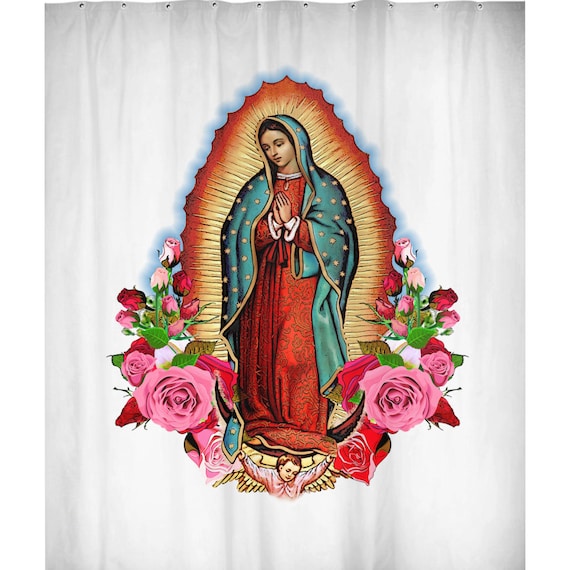 Our Lady Of Guadalupe Shower Curtain