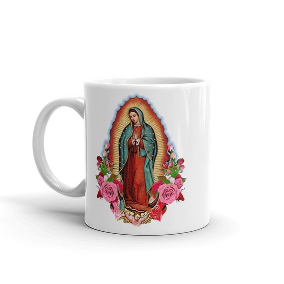 Our Lady of Guadalupe Catholic Mug Religious Virgin Saint Mary Gift