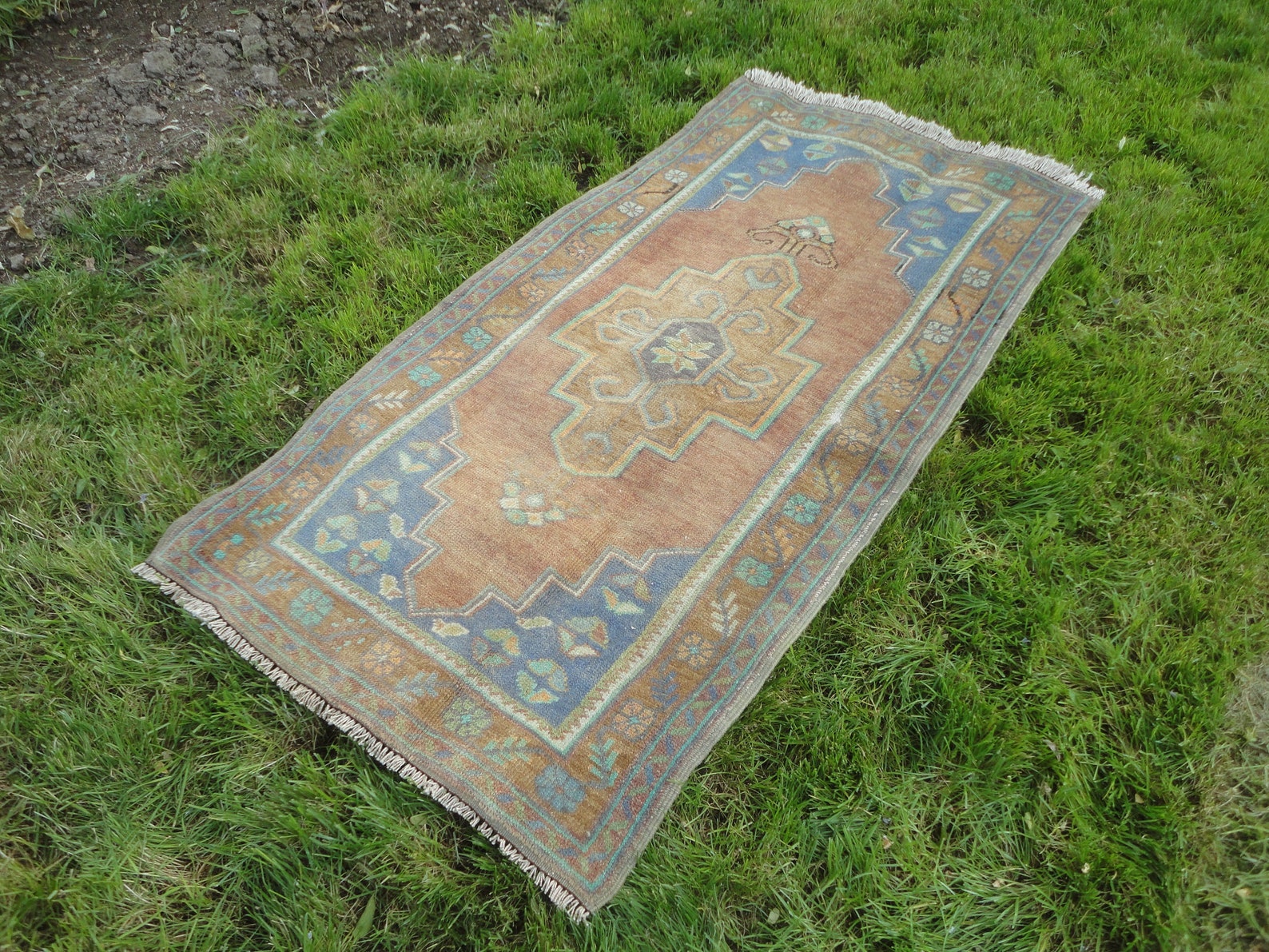 Small Vintage Wool RugTurkish Kids Room RugDining Room Etsy