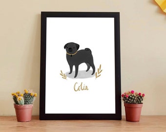 Custom pet portrait