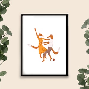 Fantastique impression de danse Mr Fox