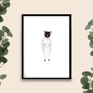 Fantastic Mr Fox Ash Print