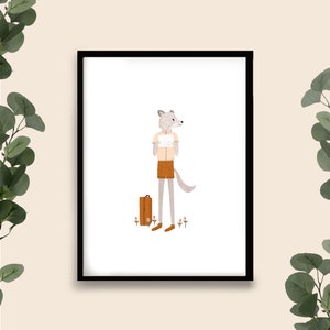Fantastic Mr Fox Kristofferson Print