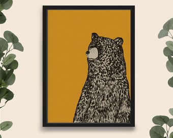 Bear Print