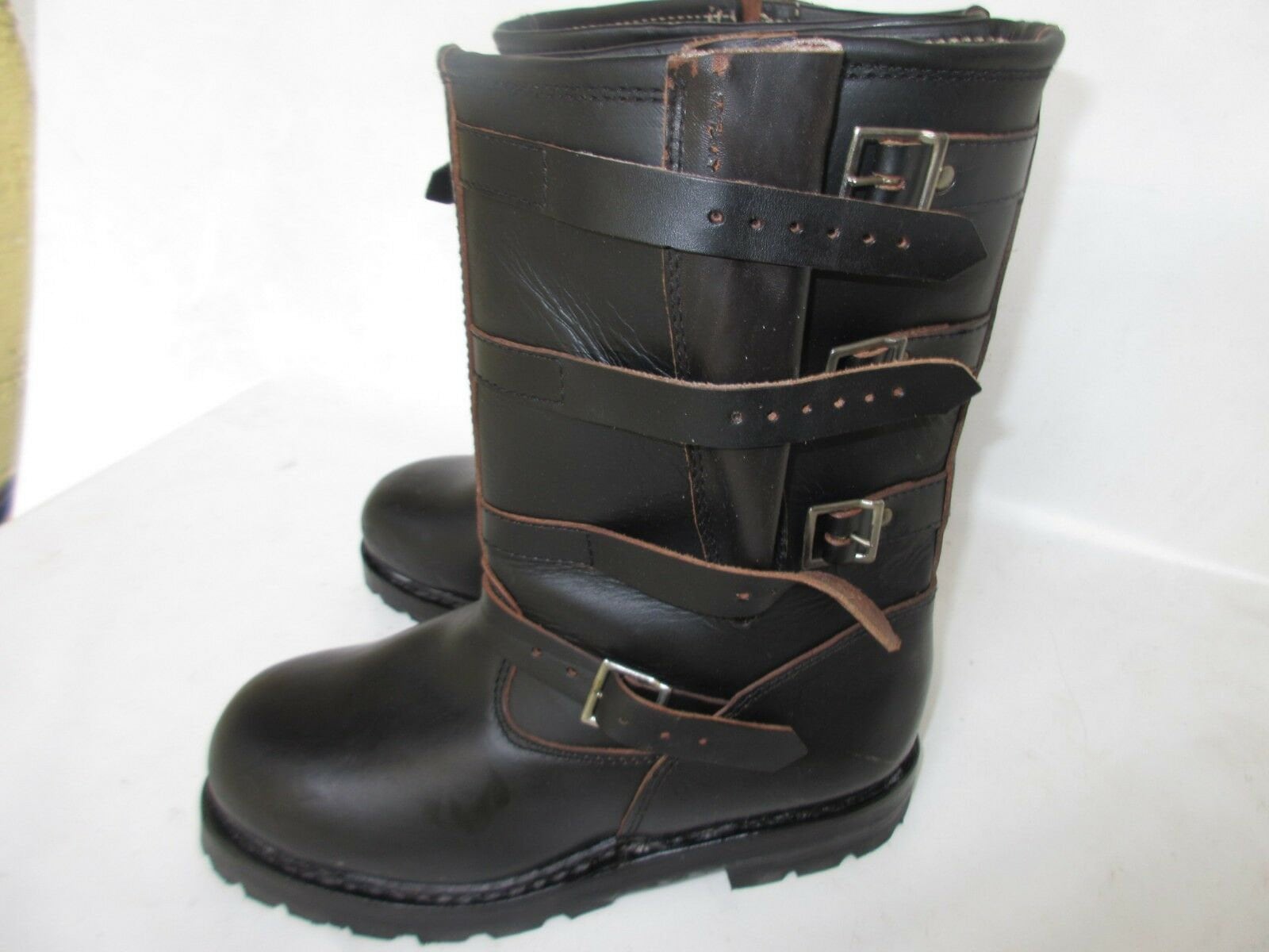 True VTG Biker Buckle Boots Engineer Stiefel Mad Max Steampunk Hand Made Etsy