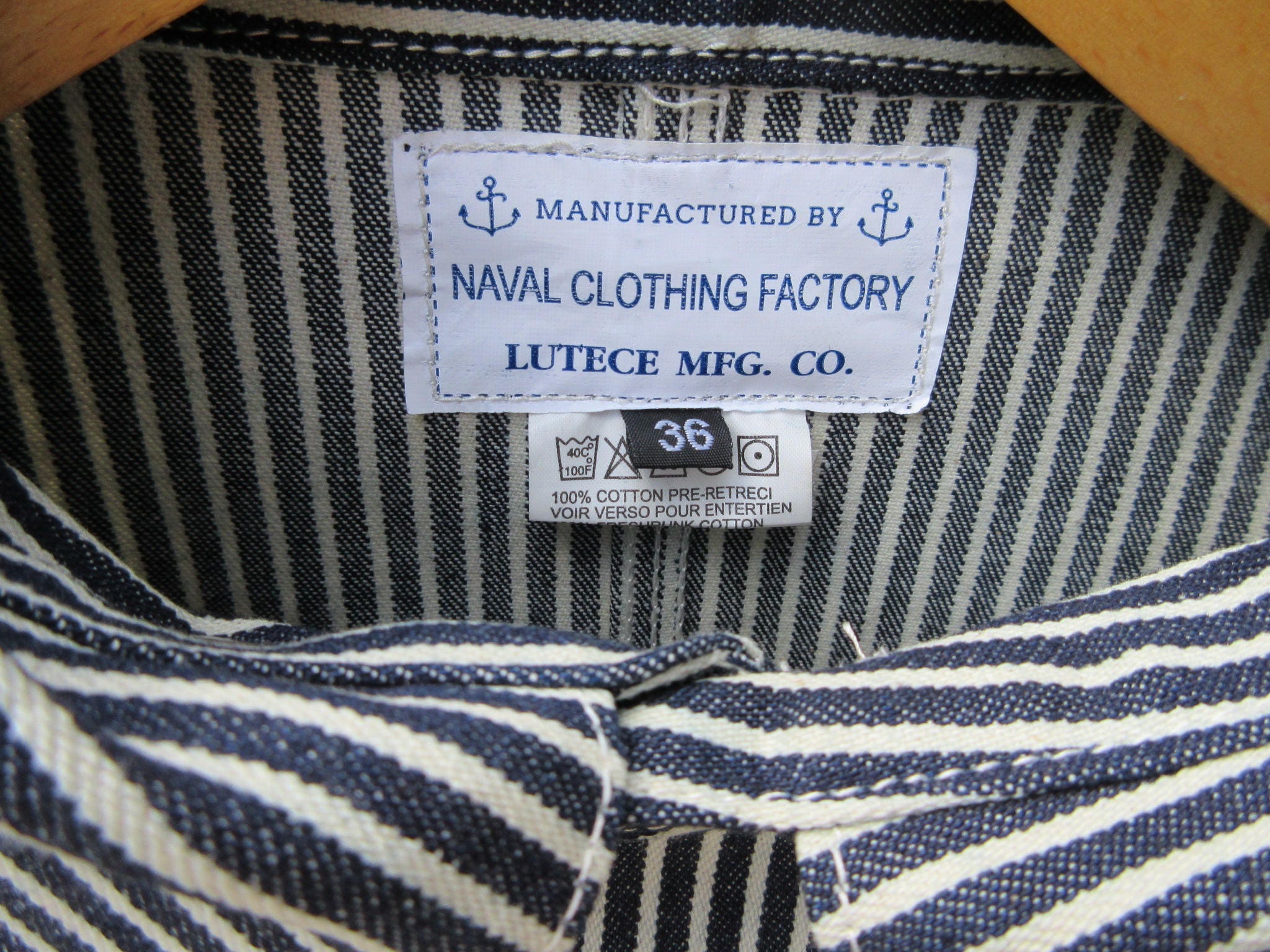 Heavy Engineer Hickory Stripe Denim Vintage Worker Jacket 1918 - Etsy ...