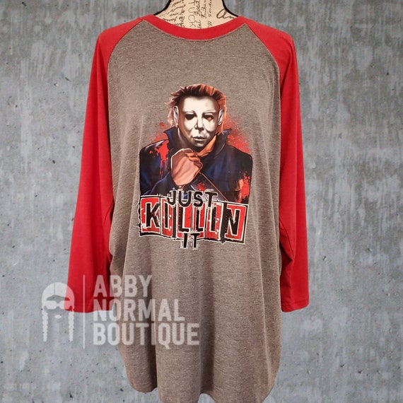 Michael Myers Halloween Funny Baseball 