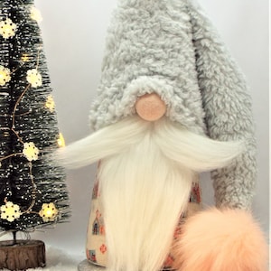 LARGE 14&quot;  Christmas Gnome Nordic Scandinavian Nisse Tomte Gonk