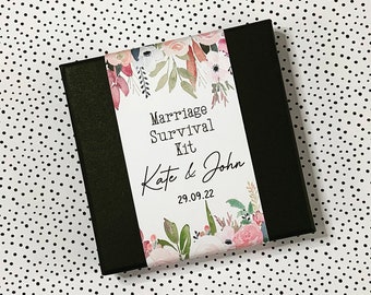 Marriage survival Kit | Wedding gift | Personalised wedding gift | Personalised marriage kit | Unique wedding present