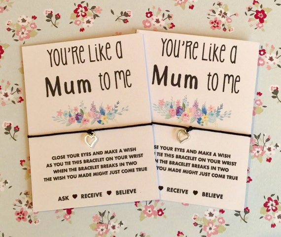 your like a mum to me gifts