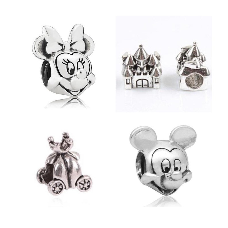 Silver Pandora style charm bracelet complete with choice of 1 Etsy