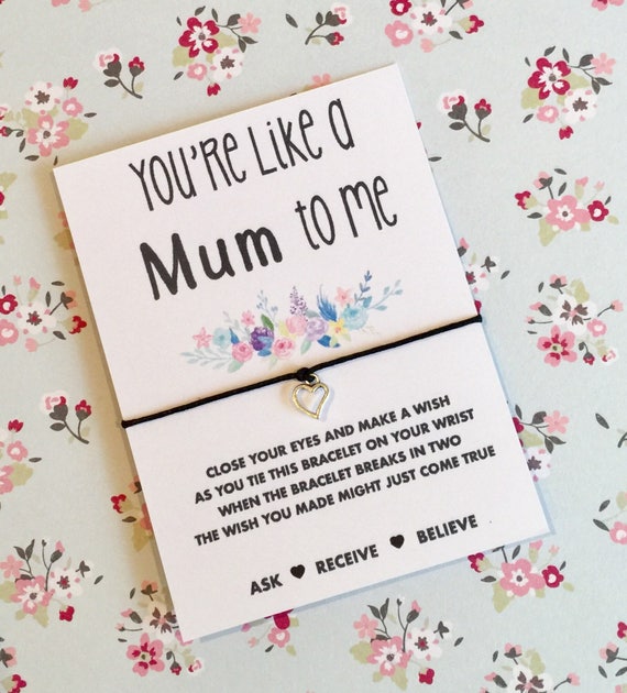 your like a mum to me gifts