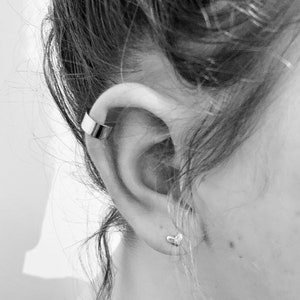 Silver ear cuff | No Piercing required | Non pierced ear cuff | Available in 6 styles :-)