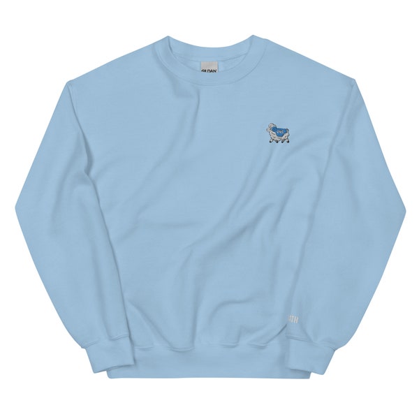 UNC - Chapel Hill Rameses Unisex Embroidered Sweatshirt | University of North Carolina at Chapel Hill | College Graduation / Acceptance Gift