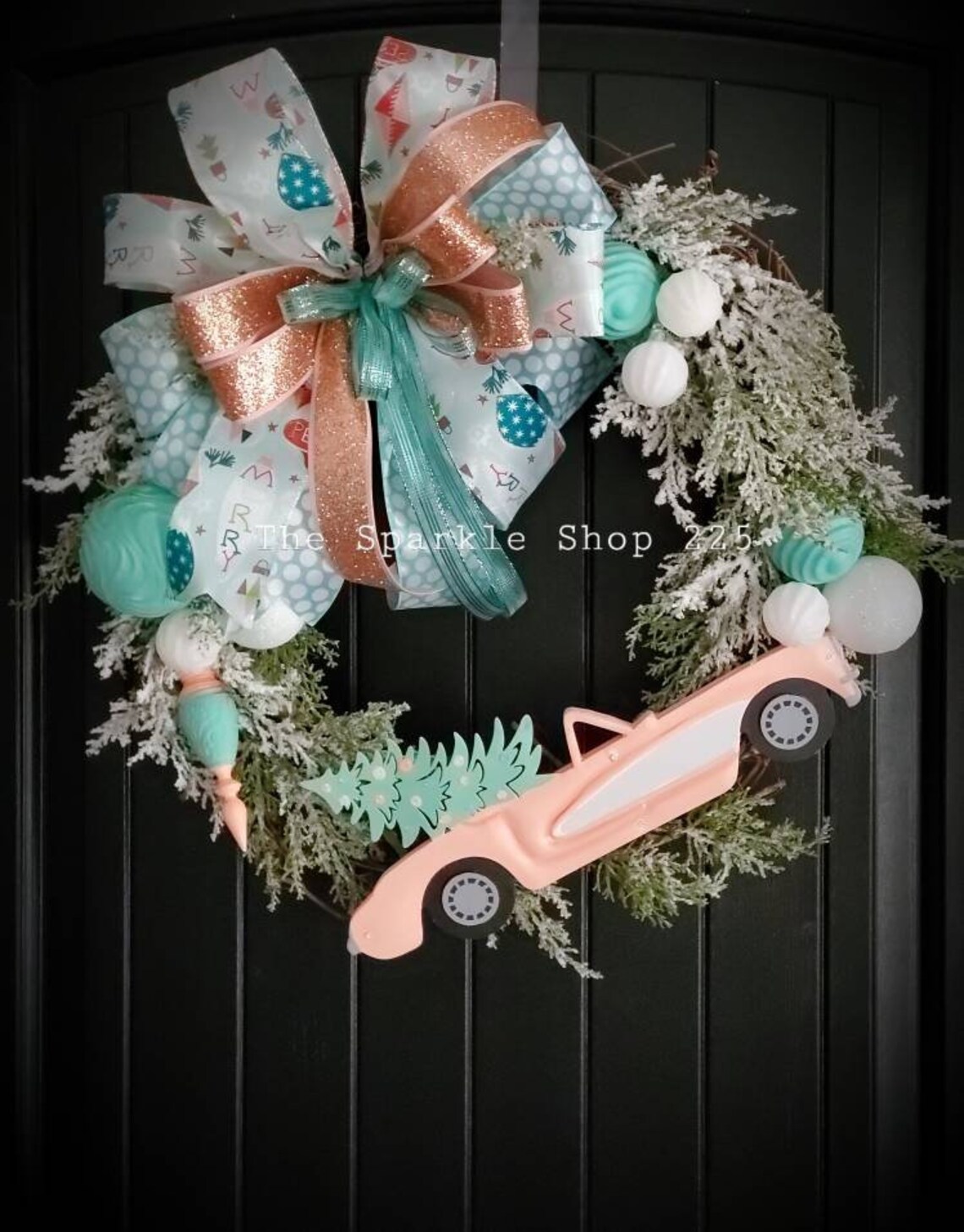 Christmas Wreath For Car 