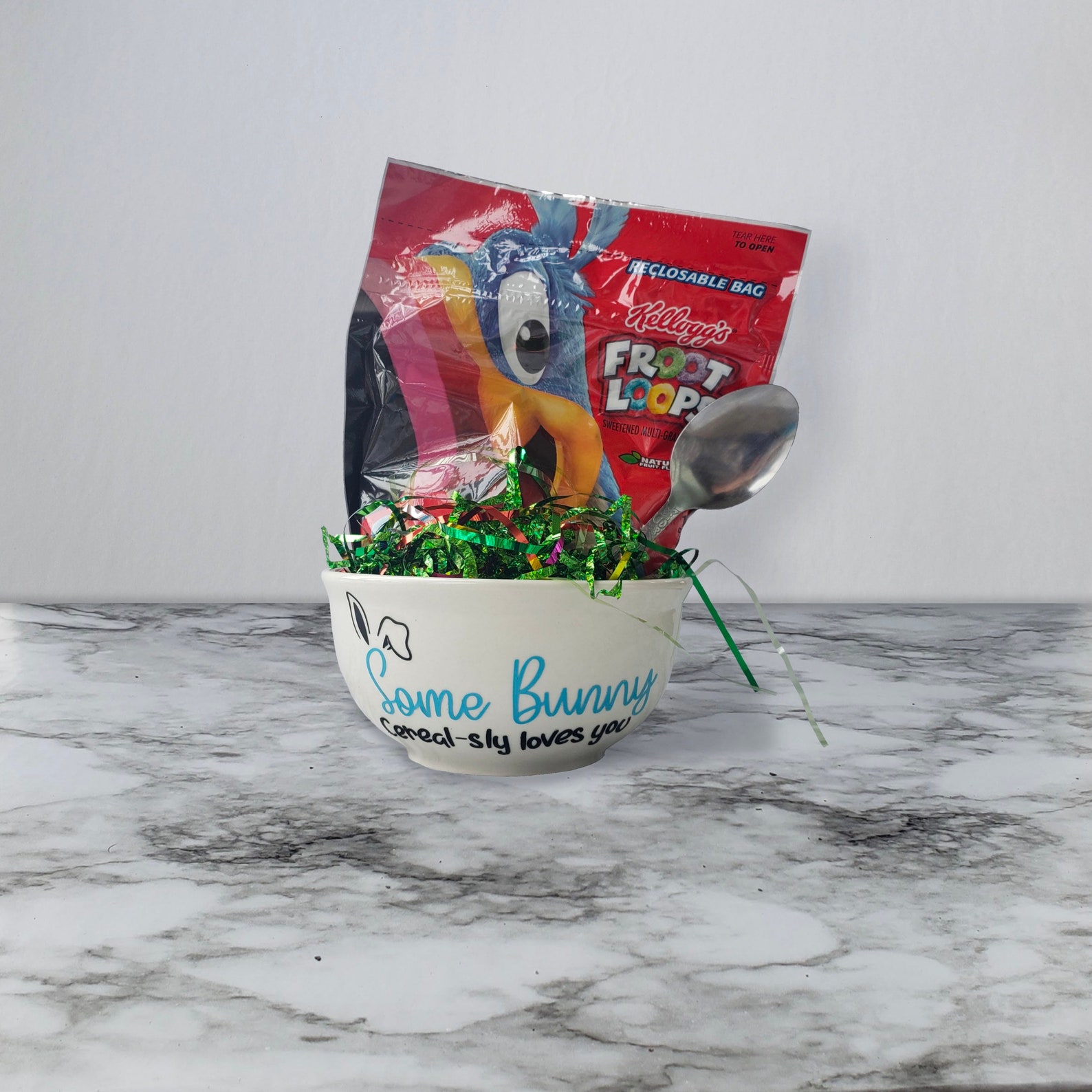 Custom Cereal Bowls Cereal Bowl Gift Baskets Birthday Cereal Etsy