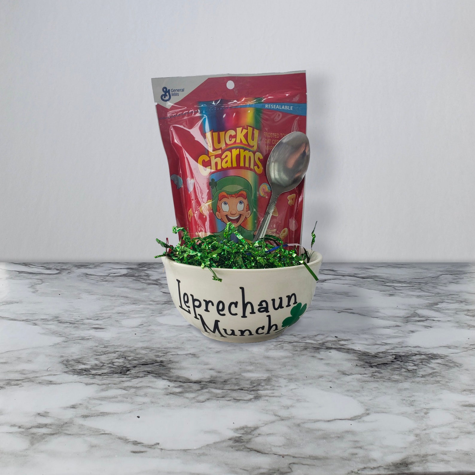 Custom Cereal Bowls Cereal Bowl Gift Baskets Birthday Cereal Etsy