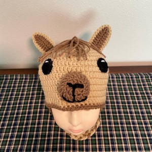 Llama/Alpaca Earflap Hat