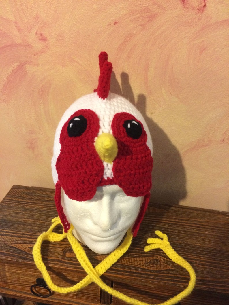 ChickenRooster earflap Hat