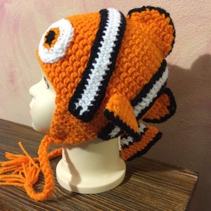 Clownfish Earflap Hat
