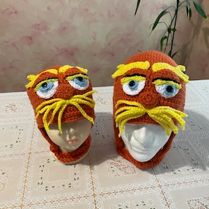 Lorax Earflap Hat