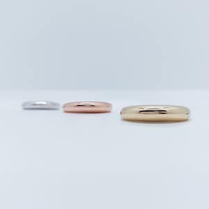 Small Wide Dome, Solid Gold bubble ring, 9K-14K-18K  Gold Minimalist Dome Ring, Chunky Dome ring, Gold chunky ring, Bold Dome Ring