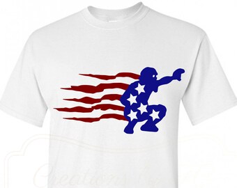 American Baseball Men's Crew Neck T-Shirt