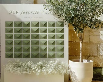 Escort Cards - Personalised Notes - Seating Chart