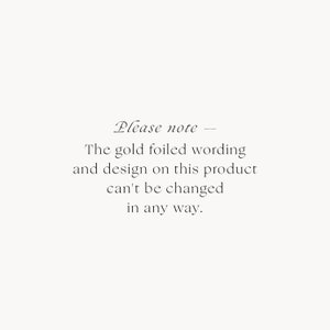 Gold Foiled Card Wedding Menus image 10