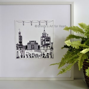 Warli Cityscape- Pune, India.